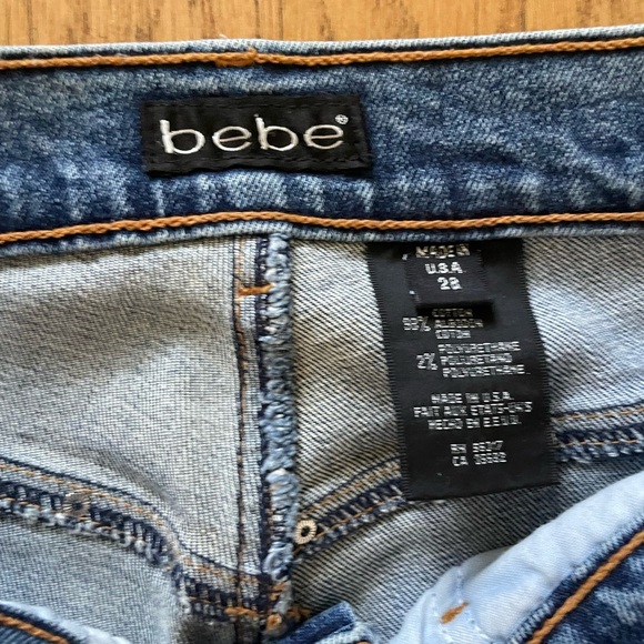 Bebe 90’s American flag jeans - Picture 7 of 9
